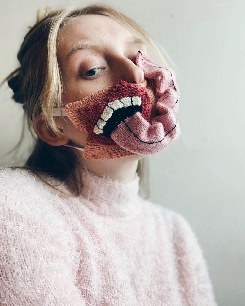 #5 Máscaras tejidas únicas por un artista de Islandia Zestradar