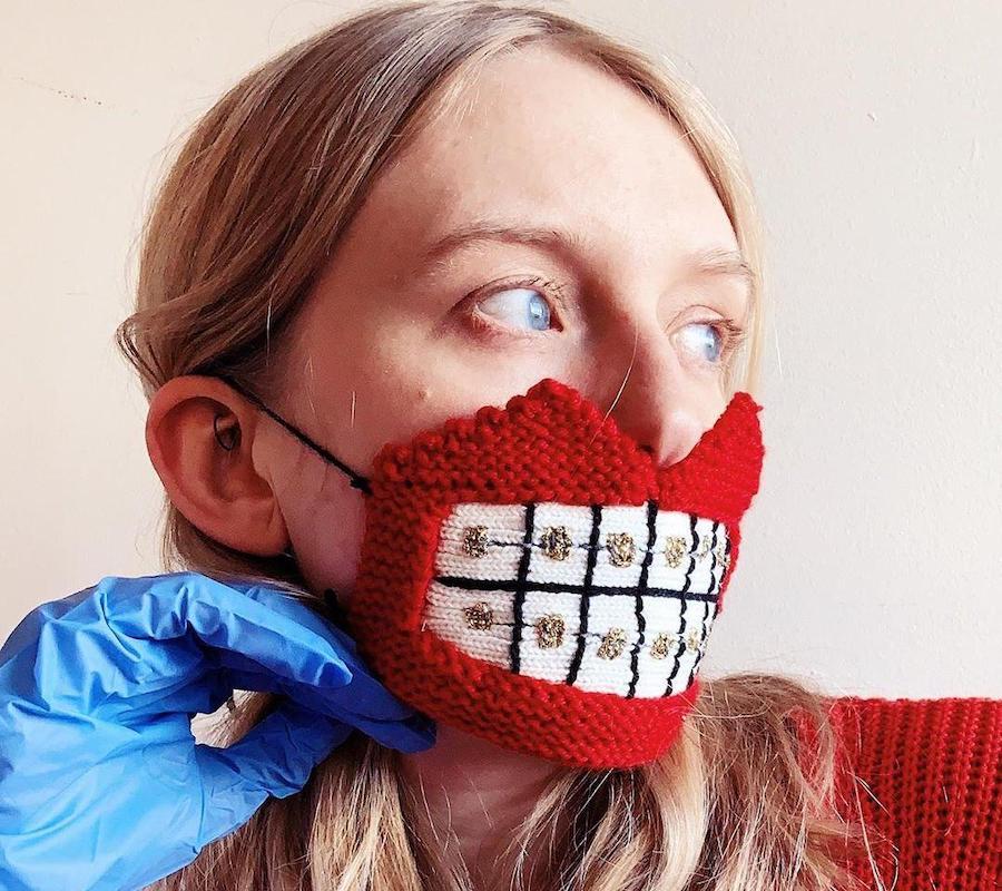 #1 Máscaras tejidas únicas por un artista de Islandia Zestradar
