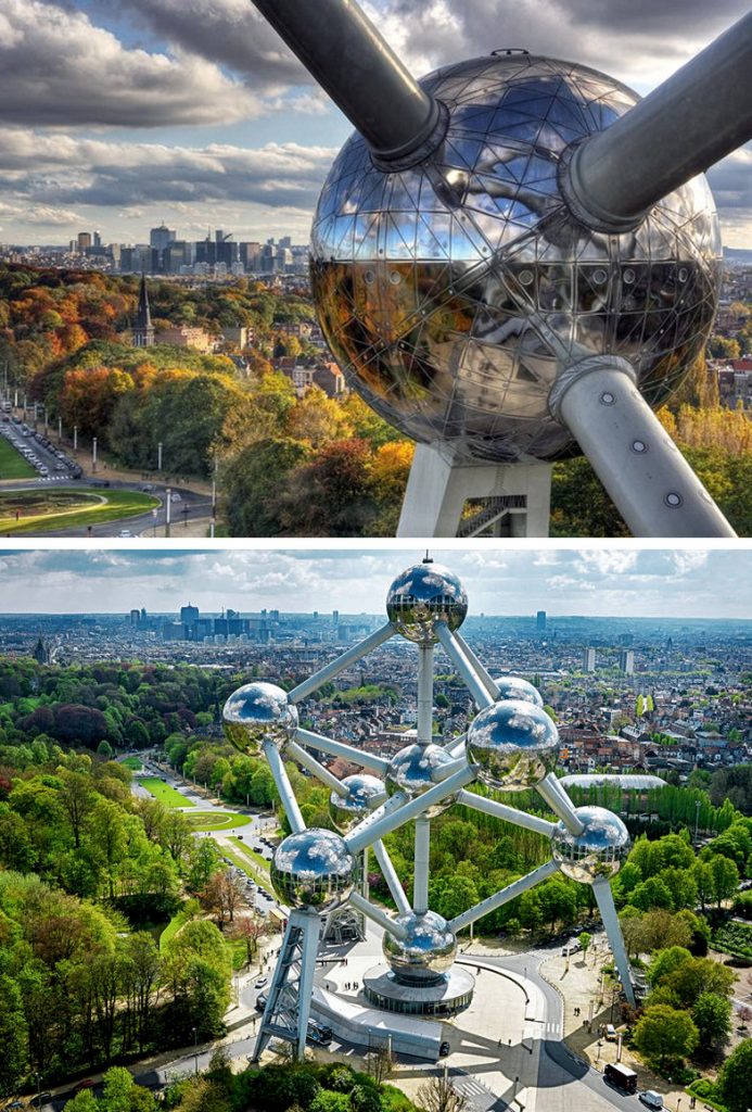 El Atomium (Bruselas, Bélgica) |: 8 edificios increíbles que parecen sacados de un universo paralelo Zestradar