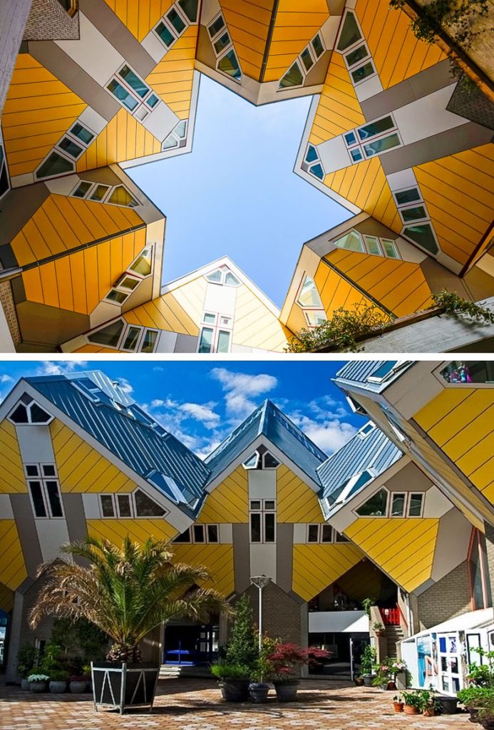 The Cubic Houses (Rotterdam, Países Bajos) |: 8 edificios increíbles que parecen sacados de un universo paralelo Zestradar