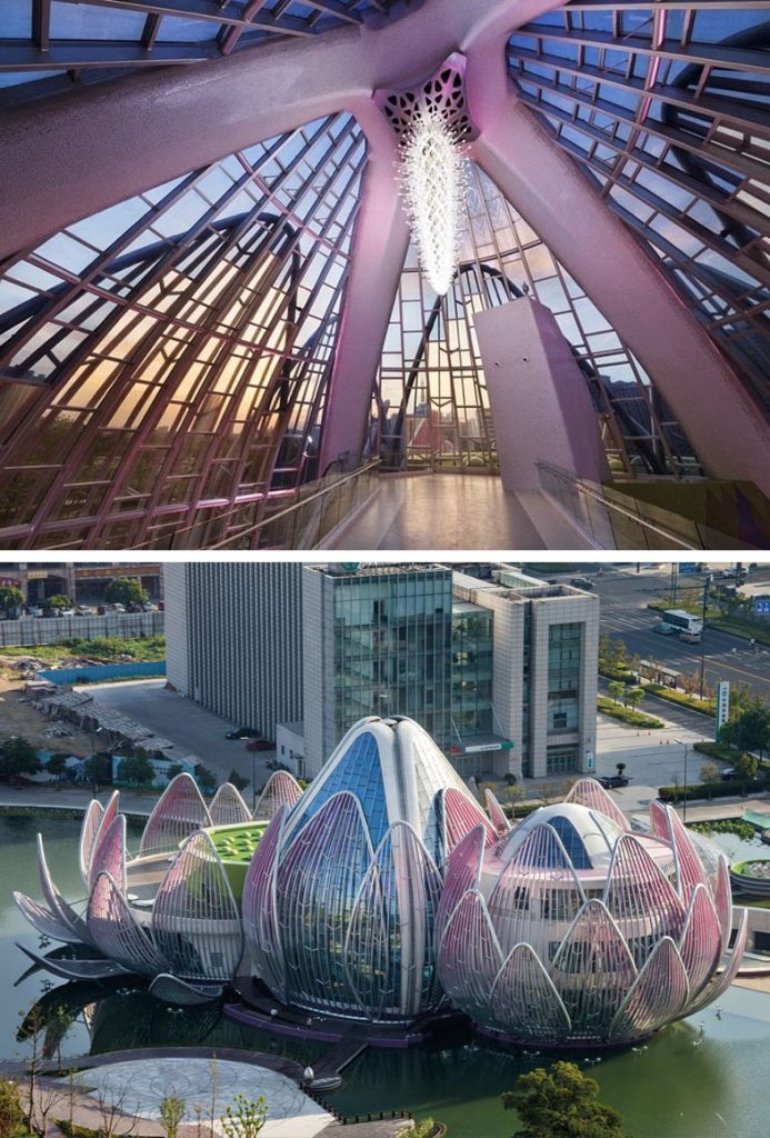 El edificio Lotus (Wujin, China) |: 8 edificios increíbles que parecen sacados de un universo paralelo Zestradar