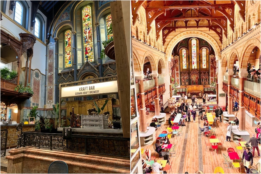 Patio de comidas de Mercato Mayfair |: 12 destinos turísticos de Londres tan buenos que incluso los lugareños los aman | Zestradar