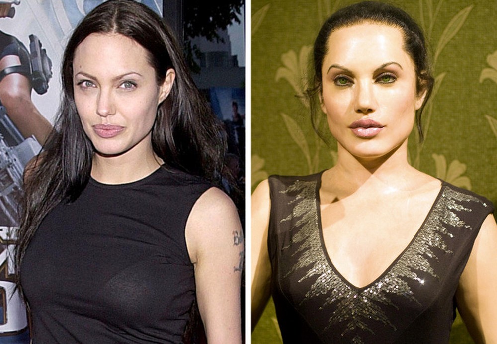 Angelina Jolie |: El Fail de Cera de Celebridades Más Divertido | Zestradar