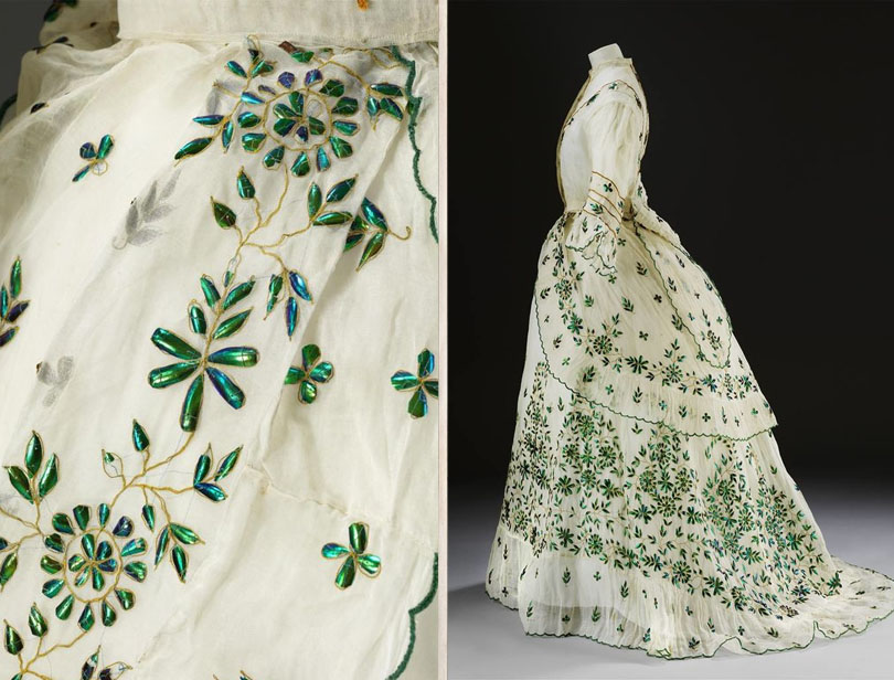 Insectos utilizados como decoración | 7 Extrañas Tendencias de Moda Victoriana de las que Estamos Contentos de que Ya no Existan | Zestradar
